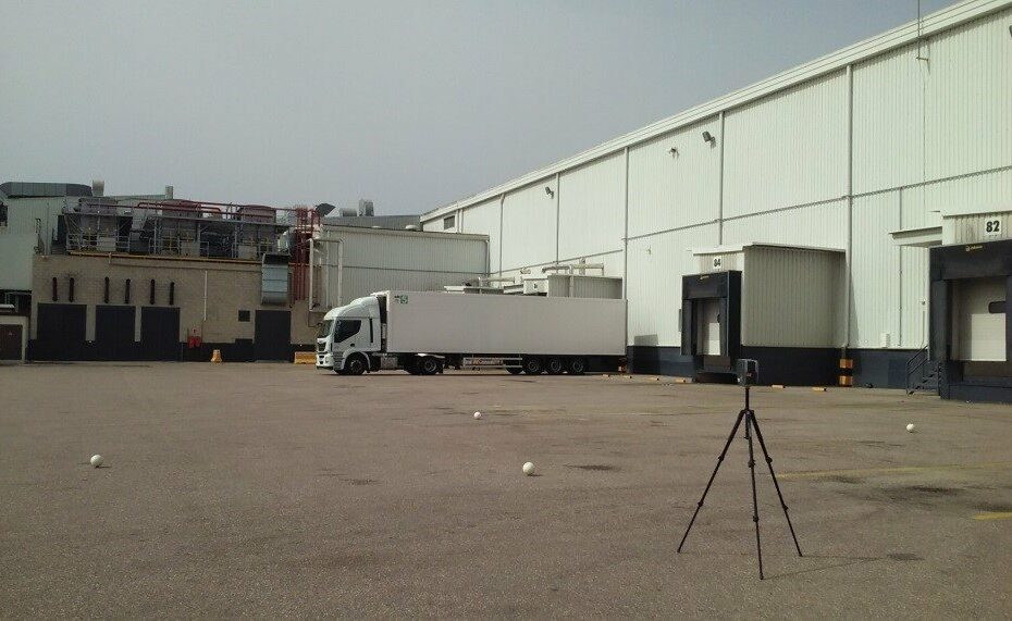 escaner 3d camión Global Mediterránea