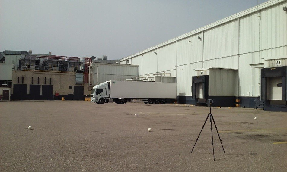 escaner 3d camión Global Mediterránea