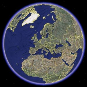 Evolucion del mapa del mundo google earth