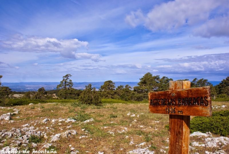 montañas de la Comunidad Valenciana alto de barracas