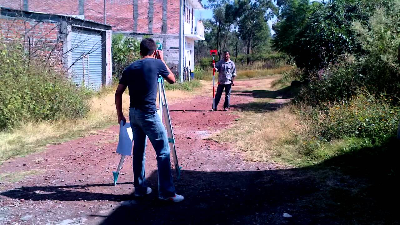 levantamiento topográfico de una red de alcantarillado inicio proceso