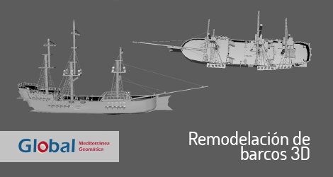 Escaner 3D remodelacion barcos Global Mediterránea