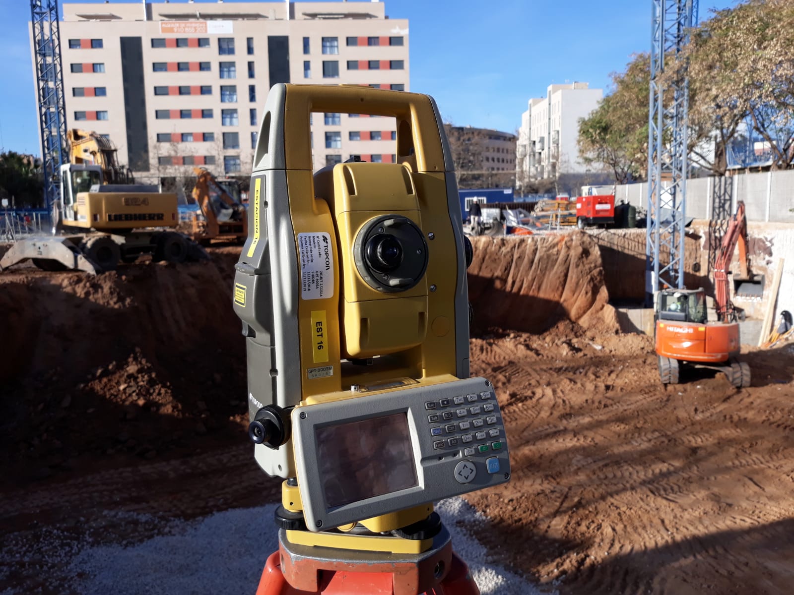 Alquiler de aparatos topográficos en Valencia