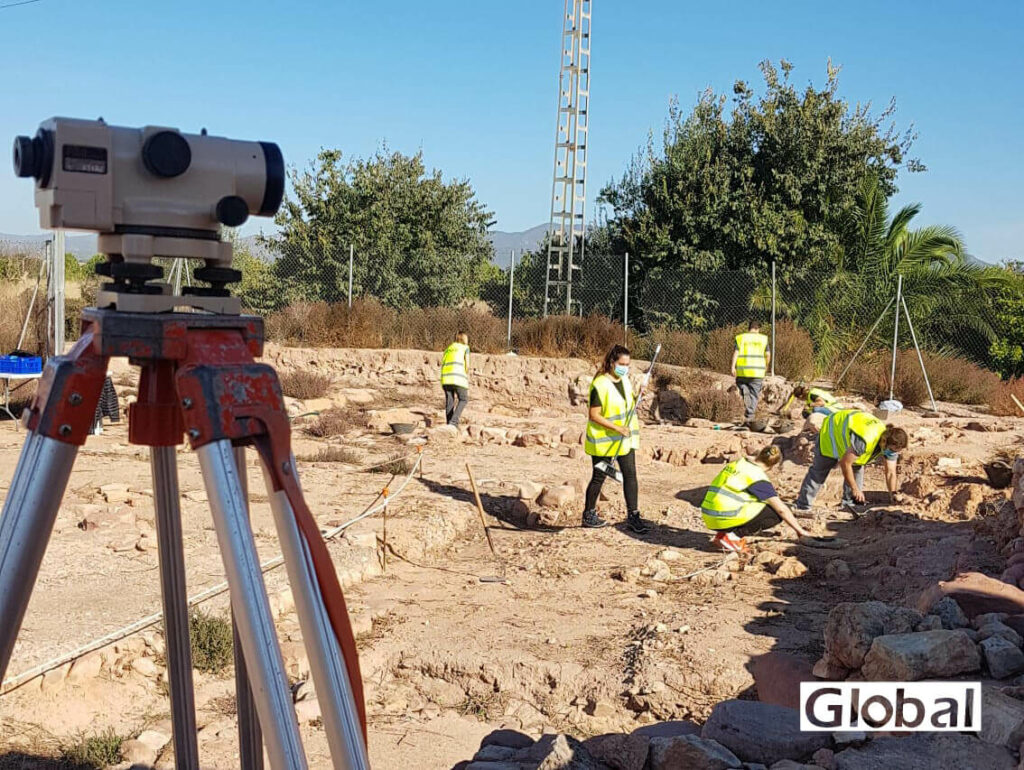 Topografía en arqueología