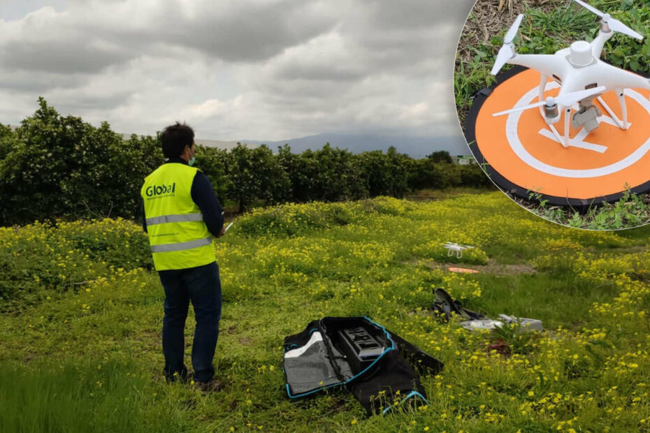 Vuelo con dron para cartografía